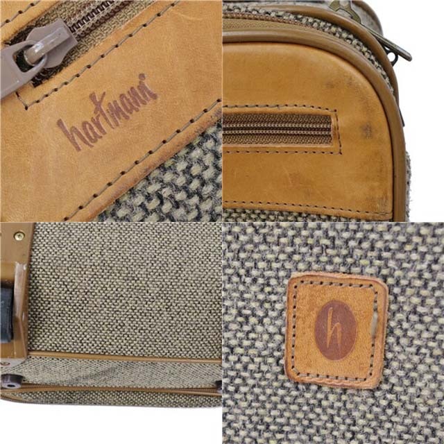 hartmann - ハートマン キャリーケース ツイード ベルティング スーツ