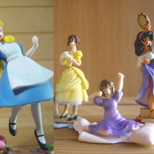 ♯Exa27BBディズニーヒロインコレクション人気4種の通販 by ヒロセ's