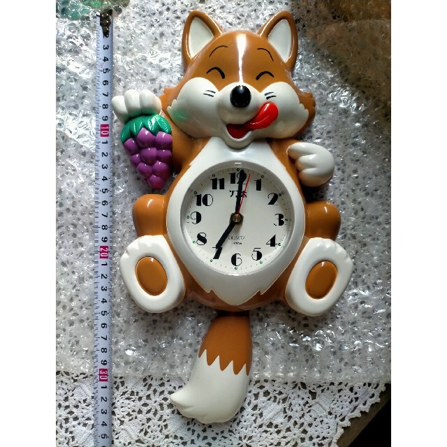 新品 ゾン太掛け時計藤沢薬品（現アステラス製薬）のノベルティグッズ