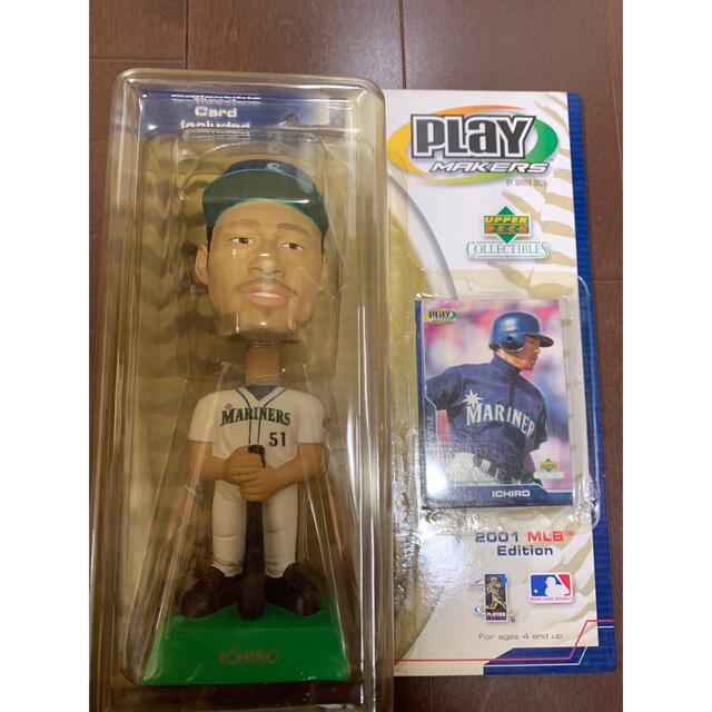 ☆未開封 イチロー首振り人形、Tシャツ、カード