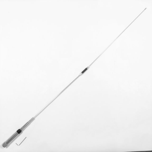 セット 高利得 144/430MHz アンテナ 基台 同軸ケーブル 銀 ルーフの