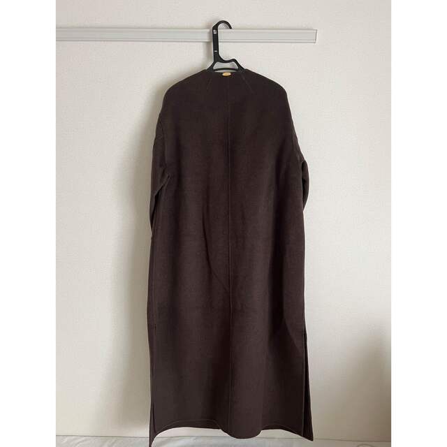 DEUXIEME CLASSE - victorian リバーロングノーカラーコート の通販 by