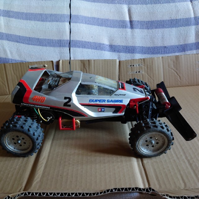 タミヤ田宮1/10RCカースーパーセイバー プロポsetの通販 by トスン's