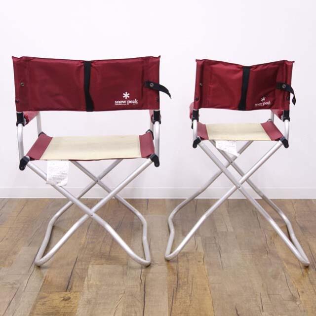 廃盤 スノーピーク パッドインチェア 大人サイズ キッズサイズ 2脚 セット