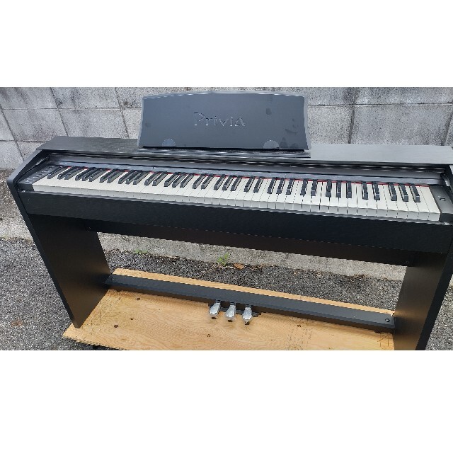 CASIO - 送料込みCASIO 電子ピアノ PX-735 2011年製 超美品の通販 by