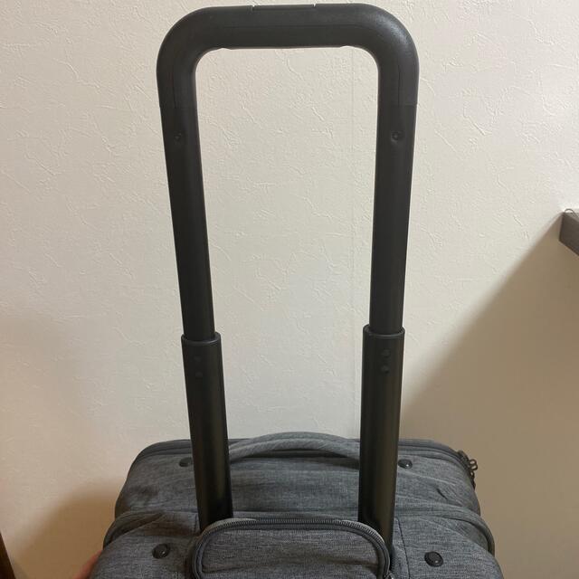 MUJI (無印良品) - 無印良品 ソフトキャリーケース グレー 折り畳み 約