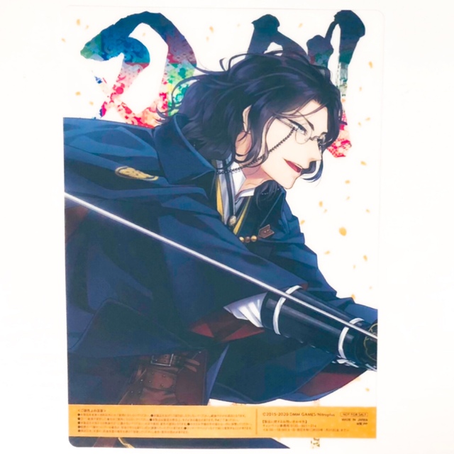 新品☆刀剣乱舞【肥前忠広＆南海太郎朝尊】ファミマ☆5周年☆クリア