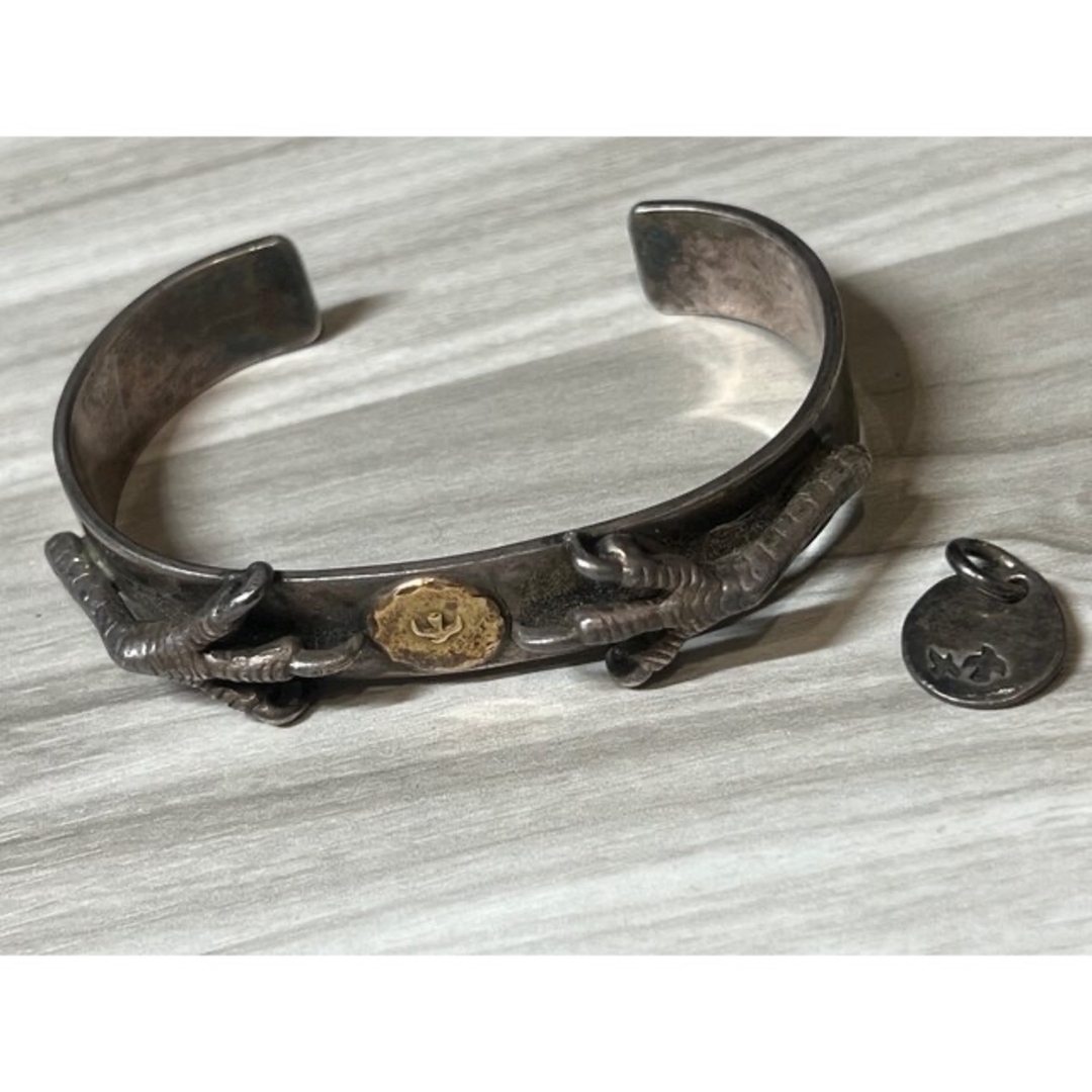 goro's - 《特注激レア》ゴローズ （goro's）爪 平打ちブレス バングル