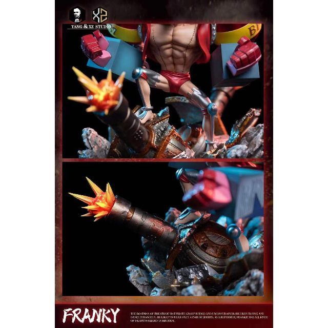 ワンピース フランキー&将軍 2体セット ガレージキット ワーコレ