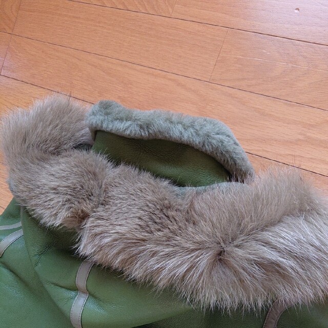 AKM - 超美品 最高級 AKM リアルムートンジャケット B-7 本革 メンズ