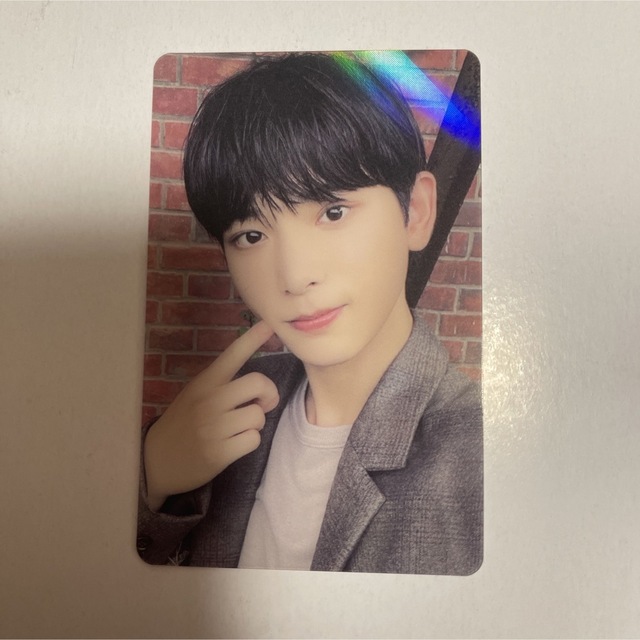 ⚪️&TEAM ホログラム トレカ Weverse 特典 ハルア HARUAの通販 by