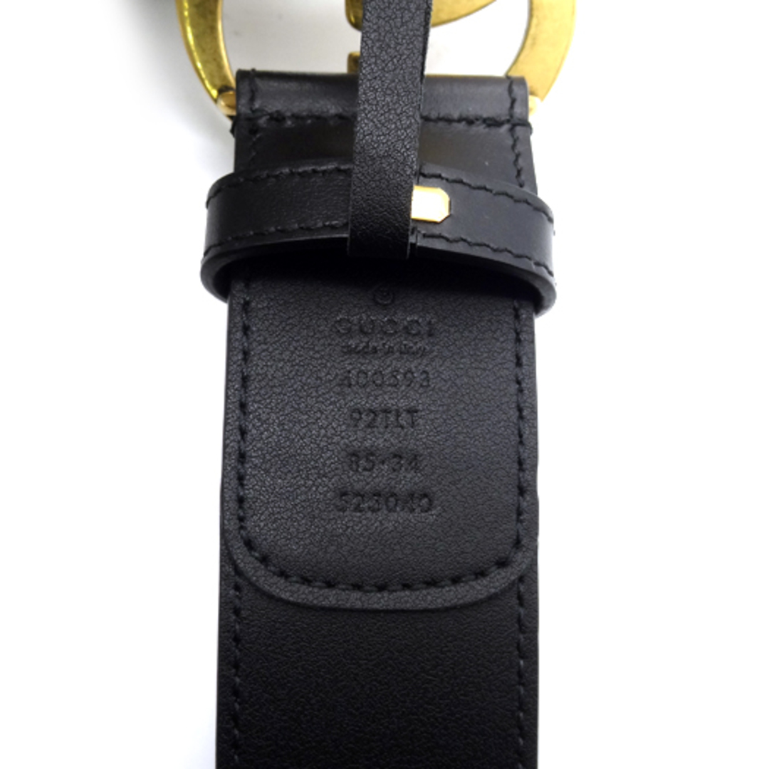 GUCCI - グッチ GGスプリーム メンズ ベルト ゴールドバックル