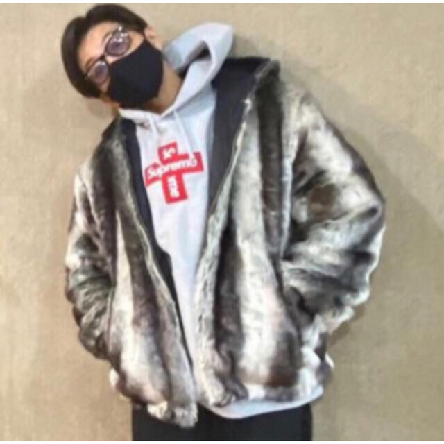 Supreme - Supreme Faux Fur Reversible Jacket Mの通販 by skmss