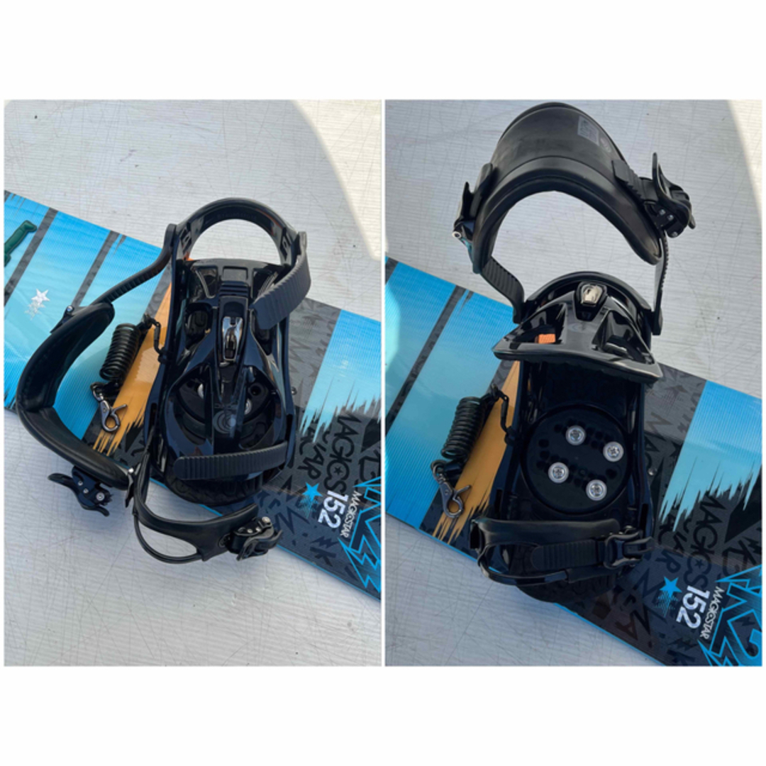 K2 MAGICSTAR 152cm メンズ スノーボード セットの通販 by シアン's