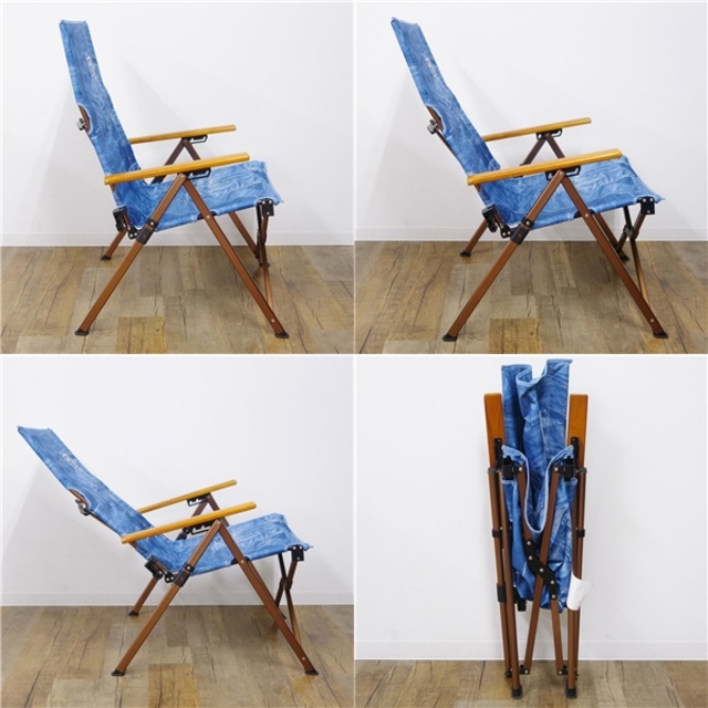 Colemanレイチェアデニム レビュー】リクライニングチェアは抜群の就寝