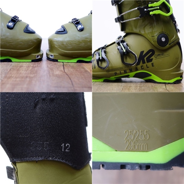 K2 - ケーツー K2 PINNACLE 130 ピナクル 25.5cm スキーブーツ TLT