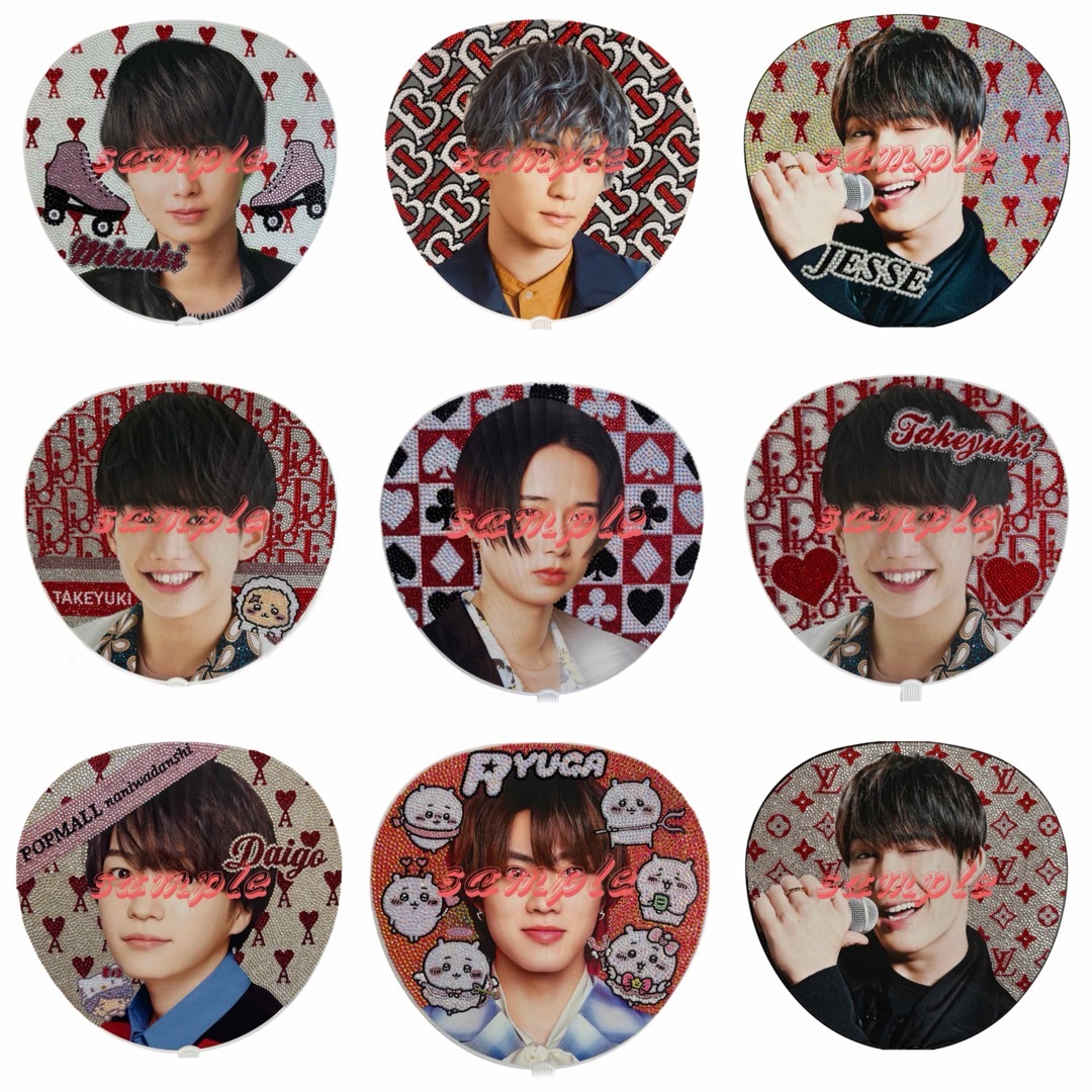 デコうちわ オーダー受付中💫の通販 by デコストーンうちわ・パーツ