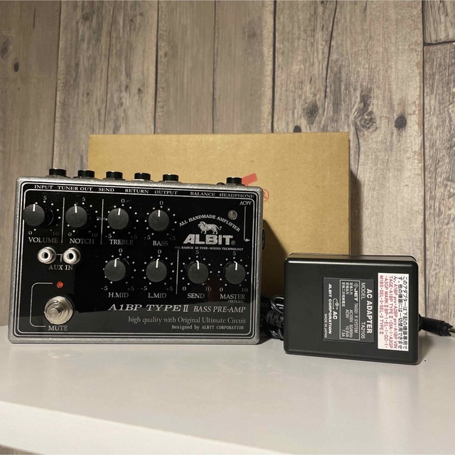 ALBIT A1BP TYPE II ベース用プリアンプの通販 by H.N｜ラクマ