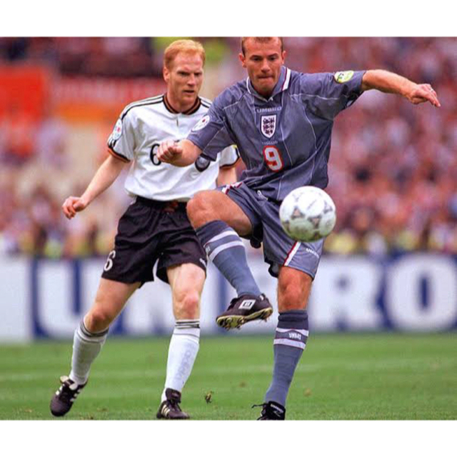 UMBRO - イングランド代表1996 EUROアウェイユニフォーム#8ガスコイン