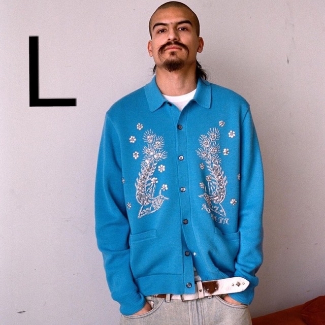 Supreme - Supreme Beaded Applique Cardiganの通販 by LCXSTR