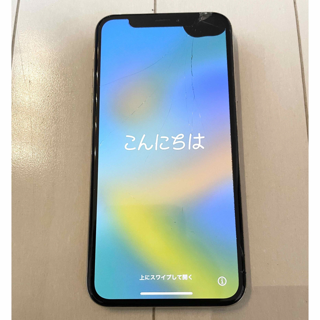 iPhone - 【ジャンク品】iPhone X 264GB シルバー SIMフリーの通販 by