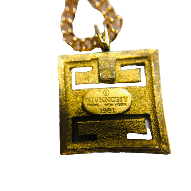 GIVENCHY - 正規品☆ GIVENCHY ヴィンテージ Gロゴネックレス ロゴ
