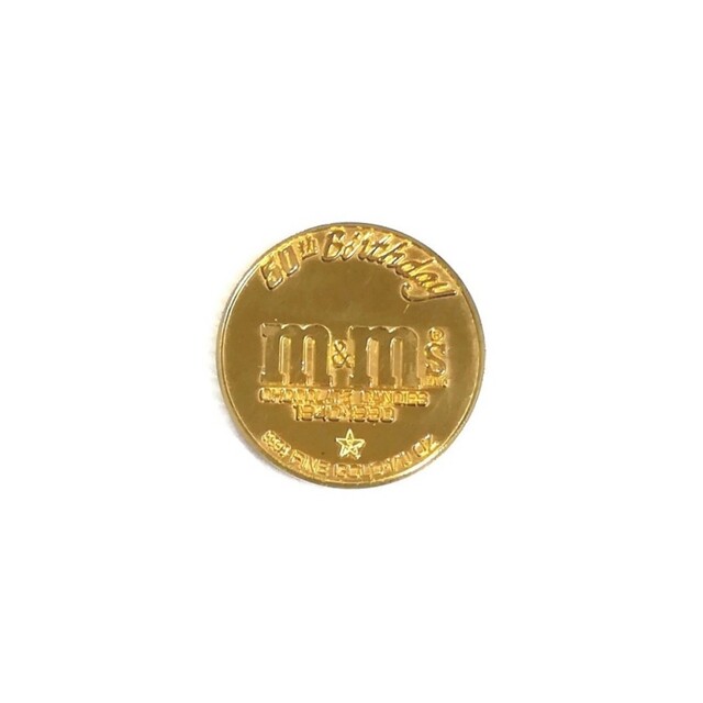 m&m's チョコレート50周年記念金貨1/10オンス 希少品の通販 by 花
