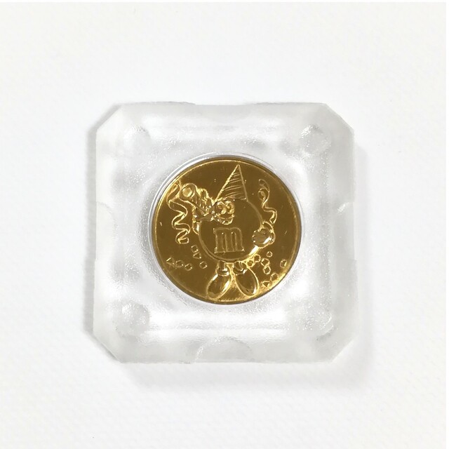 m&m's チョコレート50周年記念金貨1/10オンス 希少品の通販 by 花