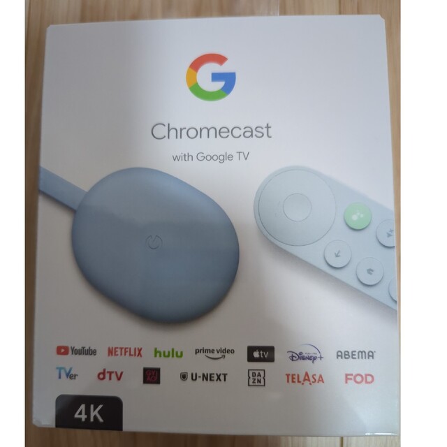 Google - Chromecast with Google TV 4K 新品未開封品①の通販 by チワ