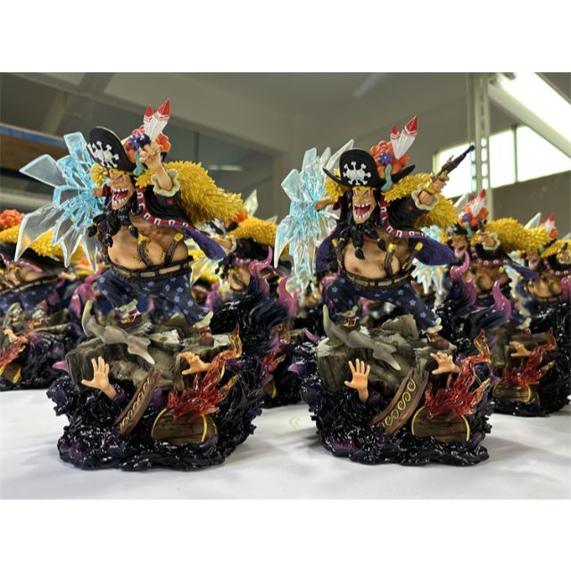 ワンピース 黒ひげ フィギュア ガレージキット ワーコレサイズの通販