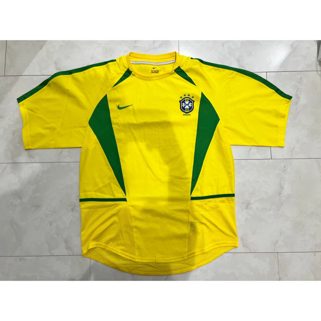 選手用オーセンティック】ブラジル代表 ユニフォーム 2002年日韓W杯 M