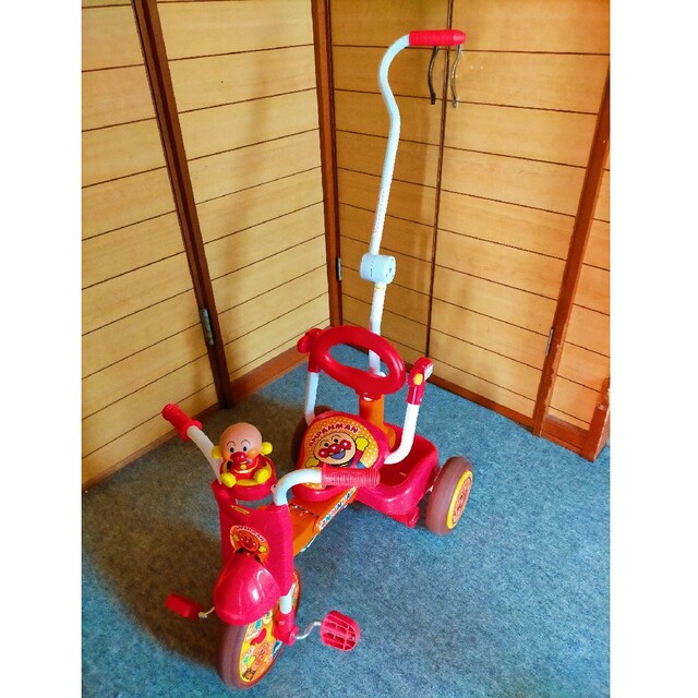 アンパンマン 折りたたみ三輪車 オールインワンUPの通販 by のんのんち