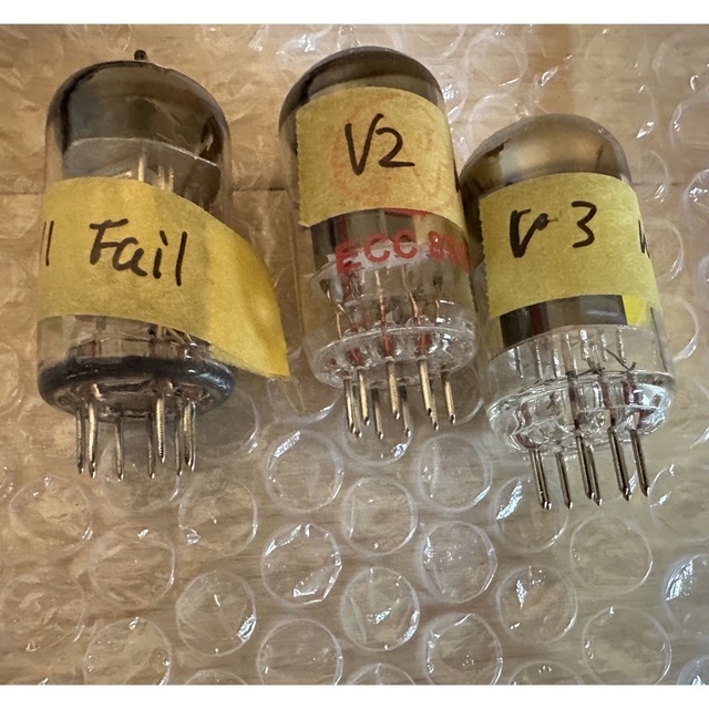 ジャンク品 EL34 真空管 4本 ELECTRO-HARMONIX EL34 真空管4本セット