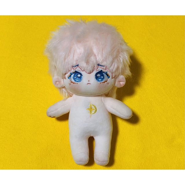 着せ替えぬいぐるみ 20cm 無属性 ぬいぐるみ 棉花娃娃 犬 わんこ 擬人