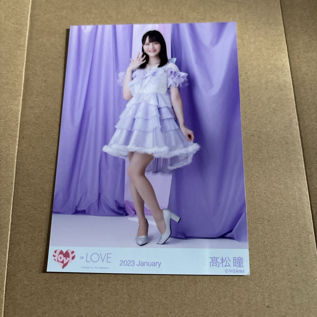 イコラブ高松瞳5周年衣装②生写真の通販 by うさぎ's shop｜ラクマ