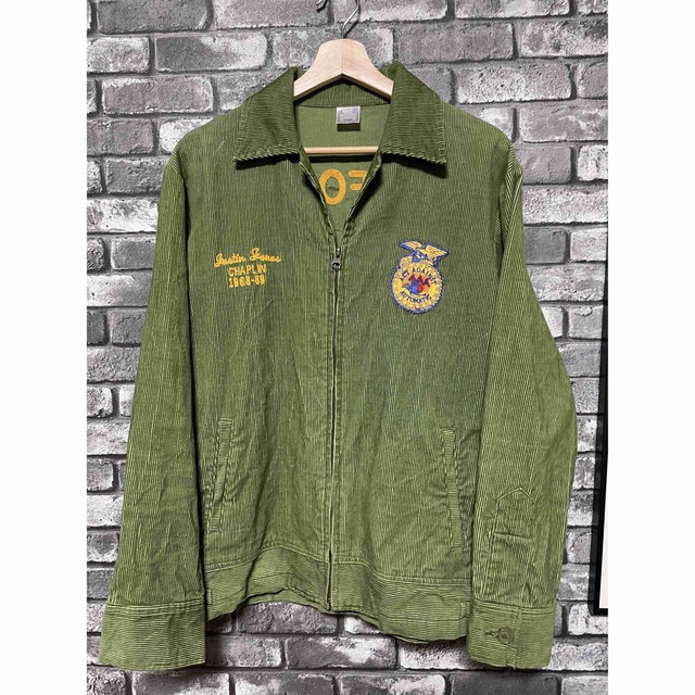 80s〜90s FFA ffaファーマーズジャケット グリーンの通販 by