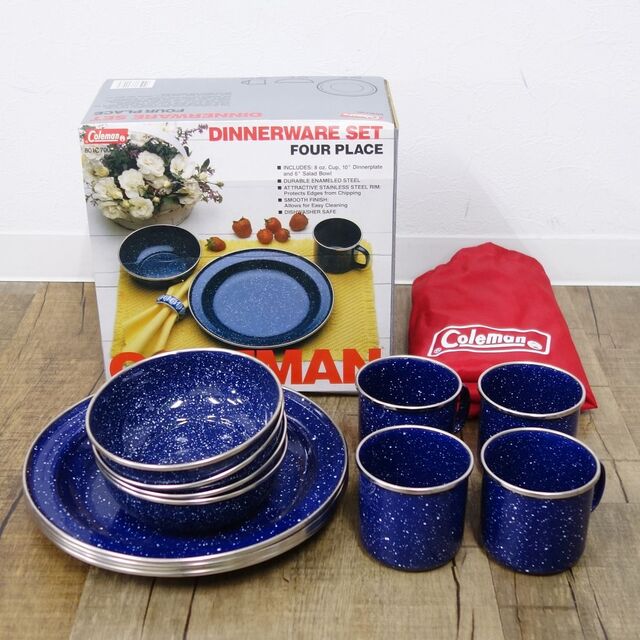 Coleman - 極美品 コールマン Coleman DINNERWARE SET ディナーウェア