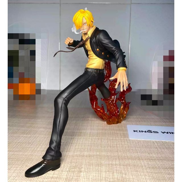 ワンピース サンジ 悪魔風脚 ガレージキット フィギュア POPサイズの