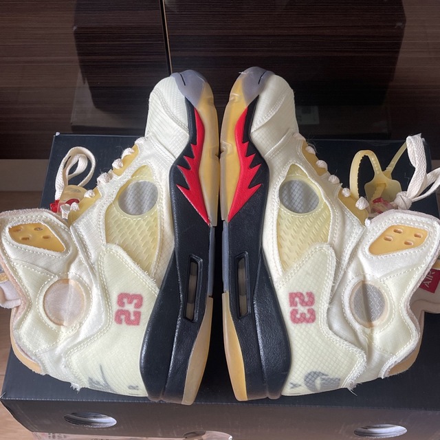 Off-White - 【27】OFF-WHITE × NIKE AIR JORDAN5 