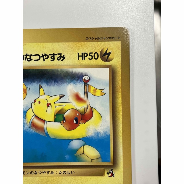 L*s様 スペシャルジャンボカード ピカチュウのなつやすみ他4枚セット