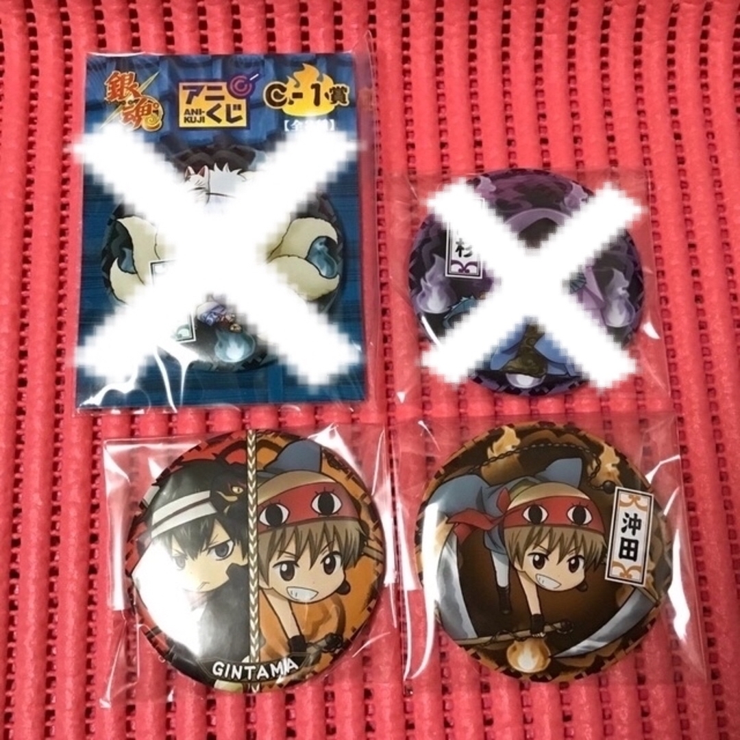 銀魂(76)《アニくじ 妖怪コスプレ対決 缶バッジ》の通販 by 時間外労働