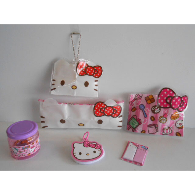 ♯Kom28EzキティHELLO KITTYダイカットグッズコレクション全6種の通販