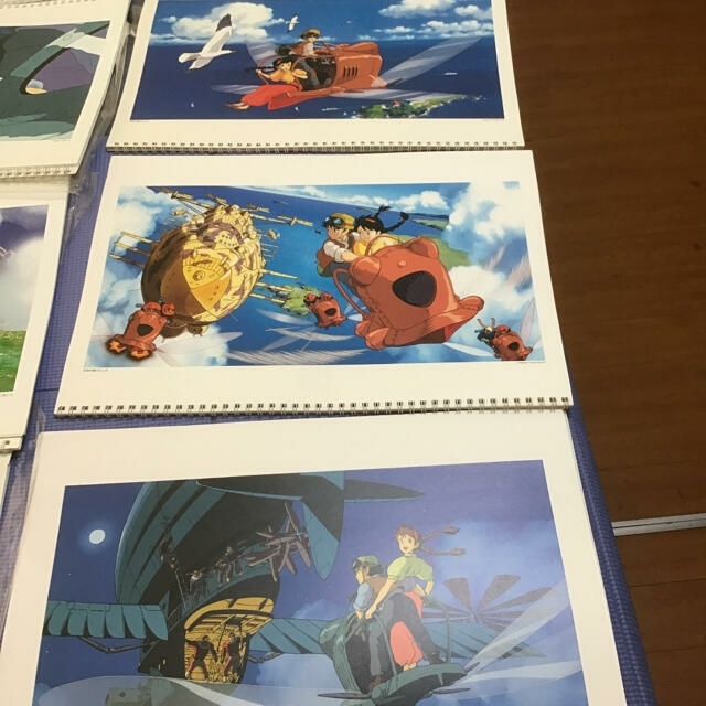 ジブリ - 【2】天空の城ラピュタ 作品集 ジブリカレンダーGBL 25枚