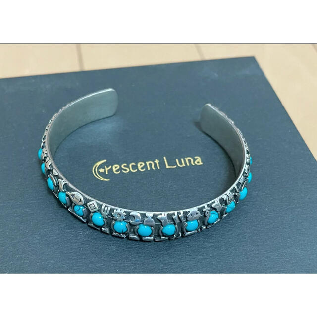 クレセントルナ ジェネシス ターコイズバングル 山下智久