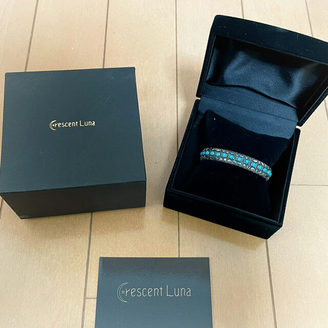 クレセントルナ ジェネシス ターコイズバングル 山下智久