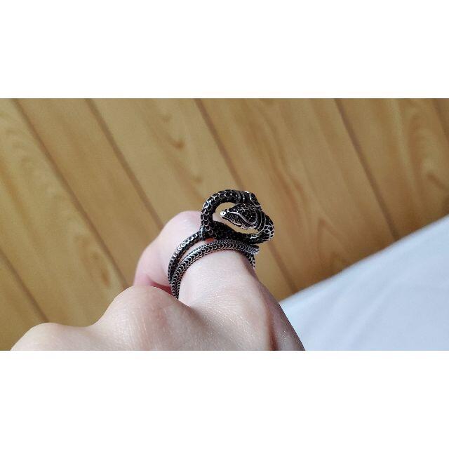 GUCCI - 正規未 レア グッチ ガーデン スネークリング 13 双蛇