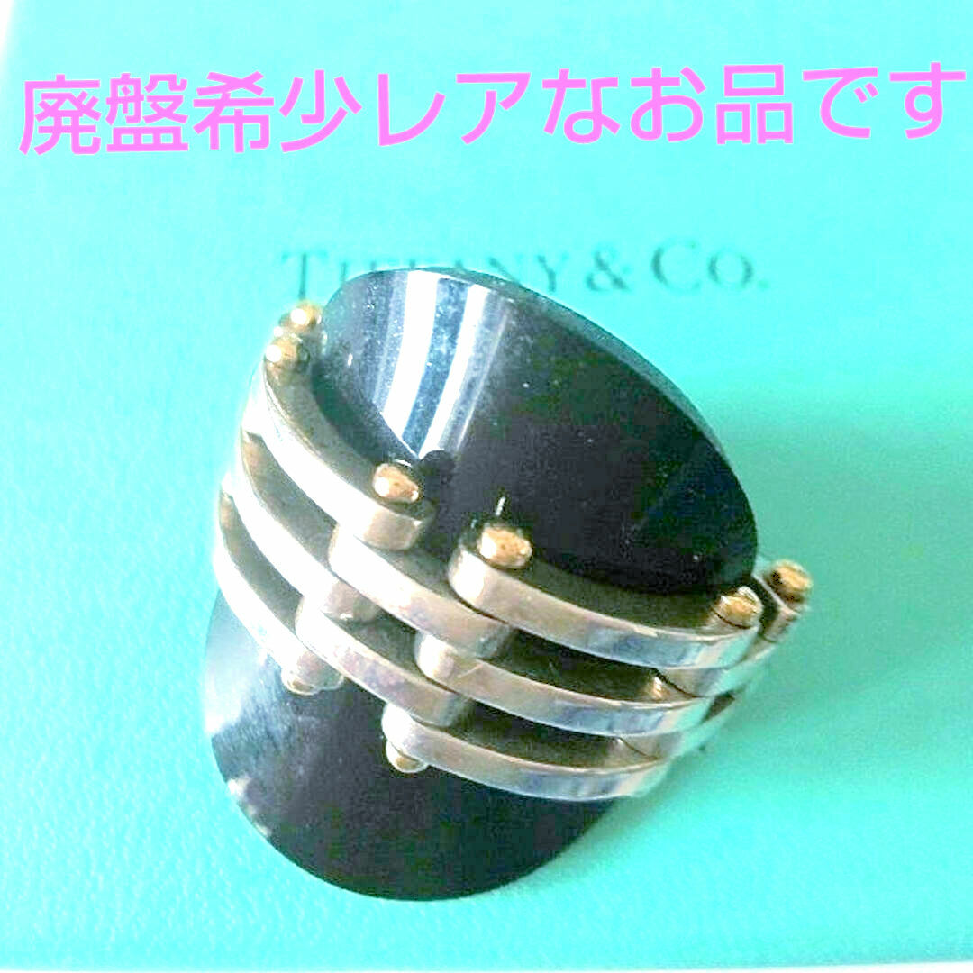 Tiffany & Co. - ティファニー レア廃盤 シルバー ゲートリング ユニ