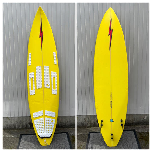ライトニングボルト】レトロサーフボード USED 6'4の通販 by R81商店