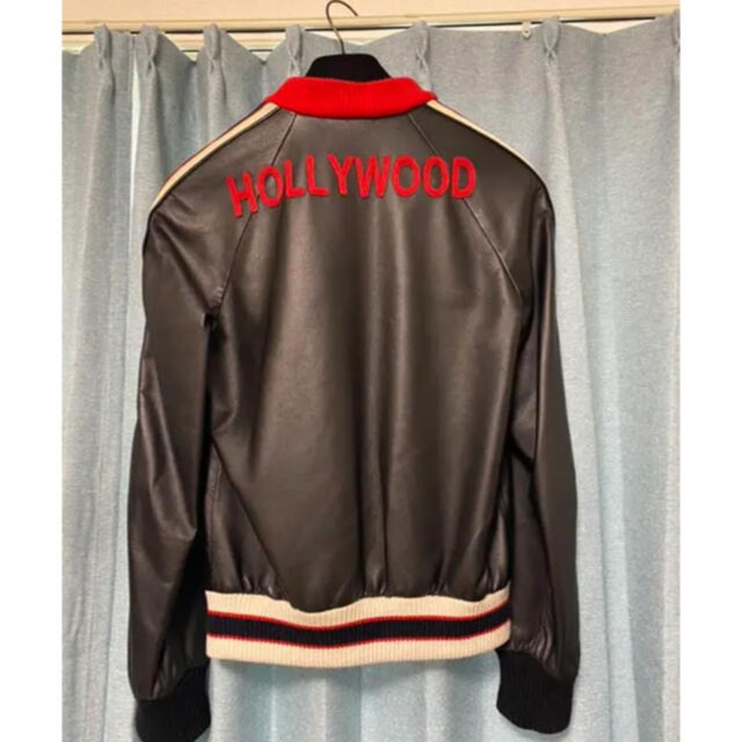 GUCCI - GUCCIレザーボンバージャケット BTS Nissy 着用の通販 by