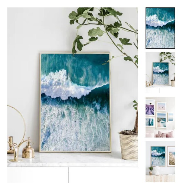 Ron Herman - 西海岸 ポスター アートパネル 海 おしゃれ ロンハーマン